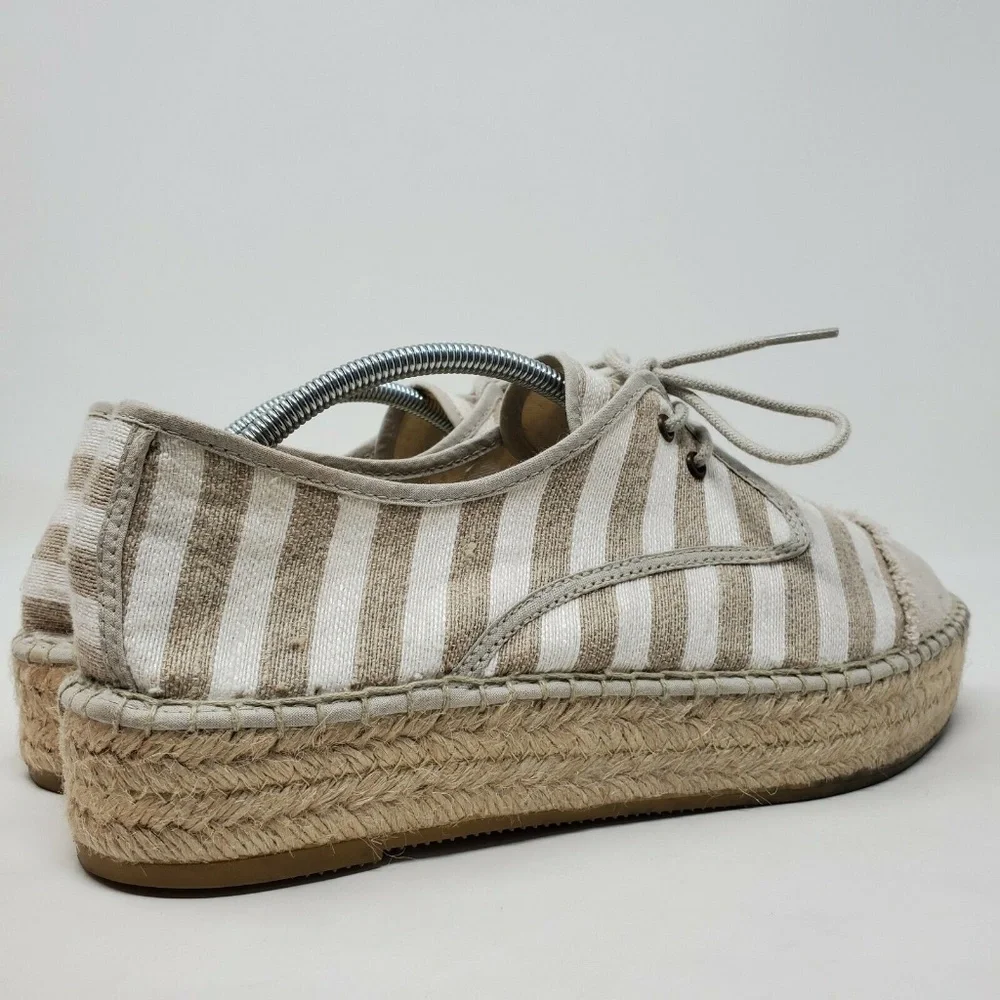 Andre Assous Charlie Striped Canvas Espadrille